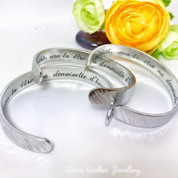 Gift Request for Witness or Bridesmaid, Witness and Godmother Jewelry