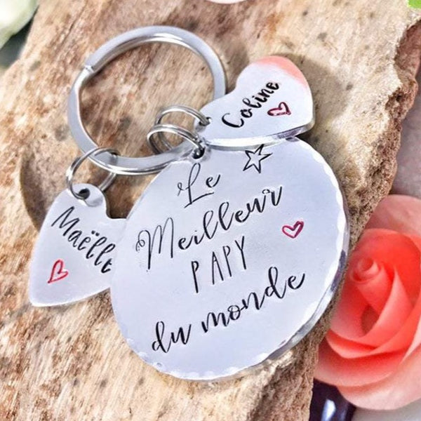 Porte Clé Papa Formidable