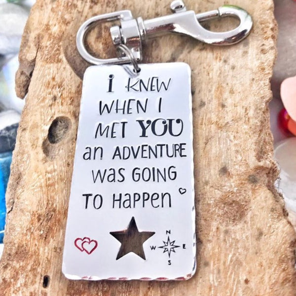 Adventure Keychain, New couple Keychain