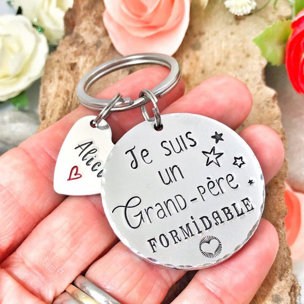 Porte Clé Grand-Père Formidable