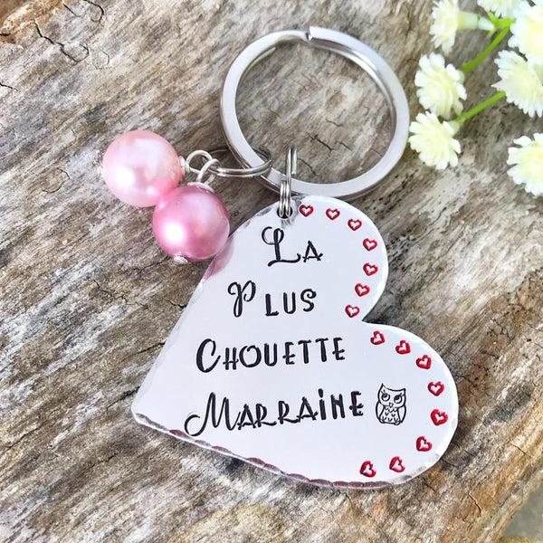 'The Coolest Godmother' Keychain