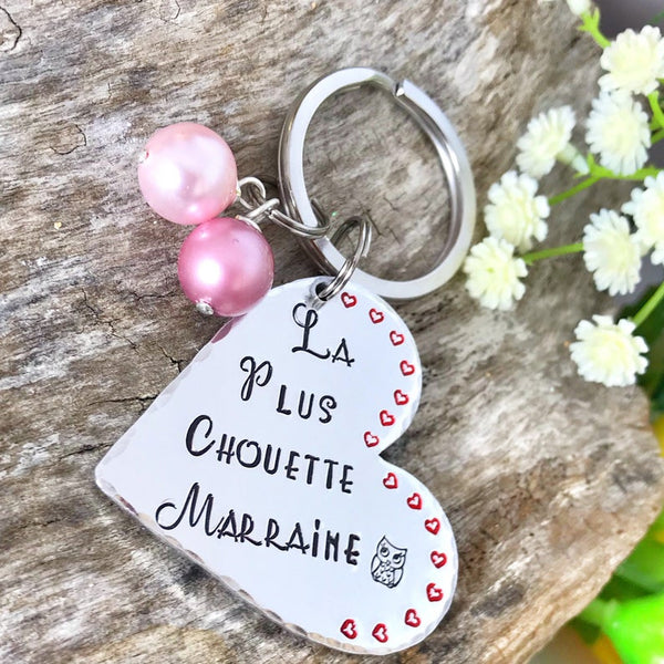 'The Coolest Godmother' Keychain