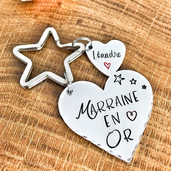 'Golden Godmother' Keyring