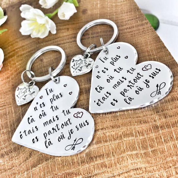 Porte Clé 'Citation Victor Hugo'