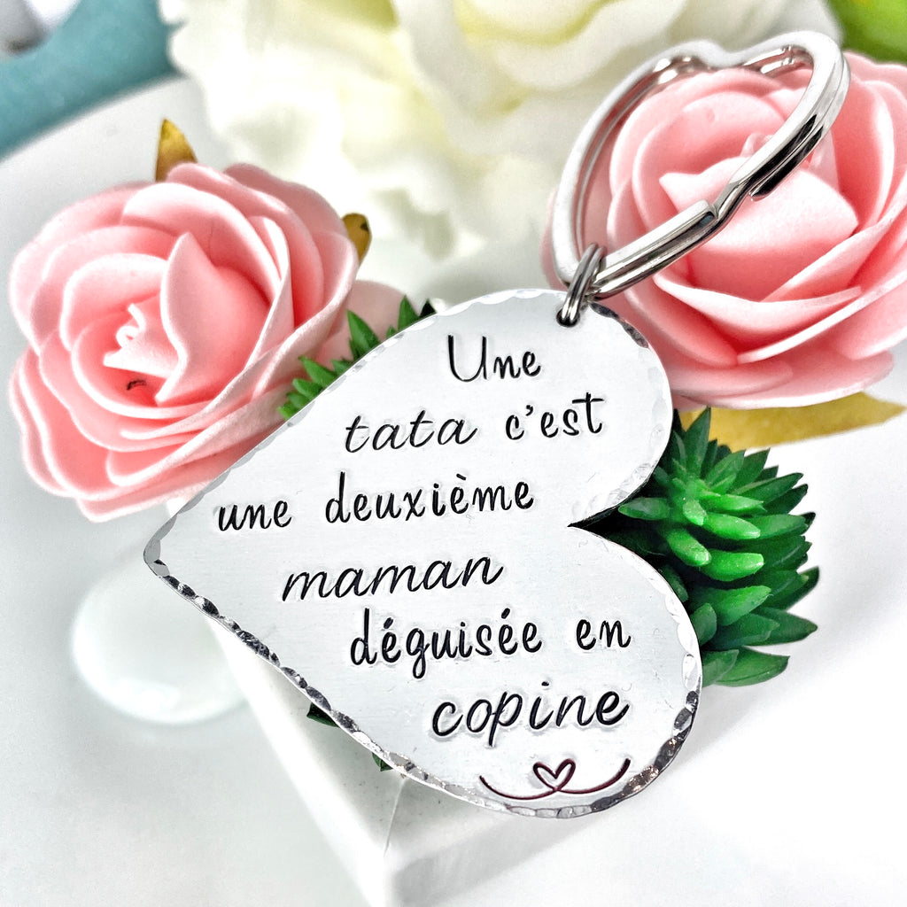 Keyring Auntie Aunt Mom