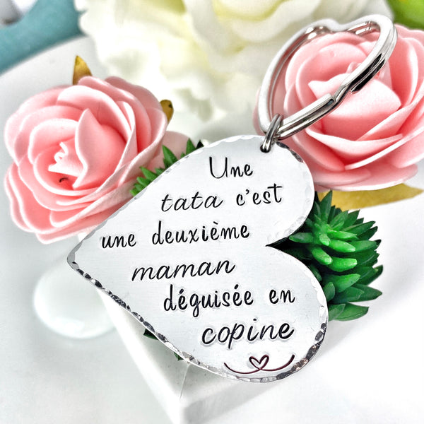 Keyring Auntie Aunt Mom