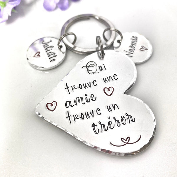 Treasure Friend Keychain