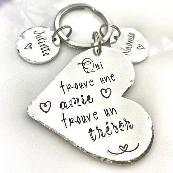 Treasure Friend Keychain