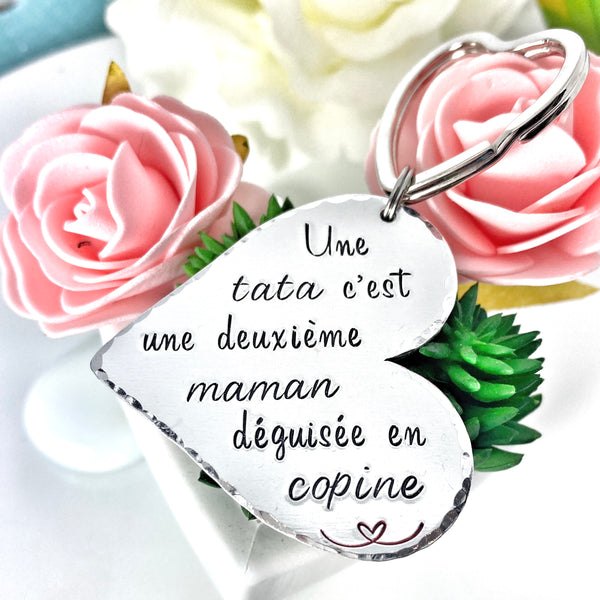 Keyring Auntie Aunt Mom