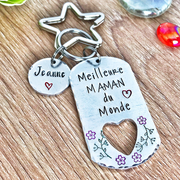 World's Best Mom Keychain