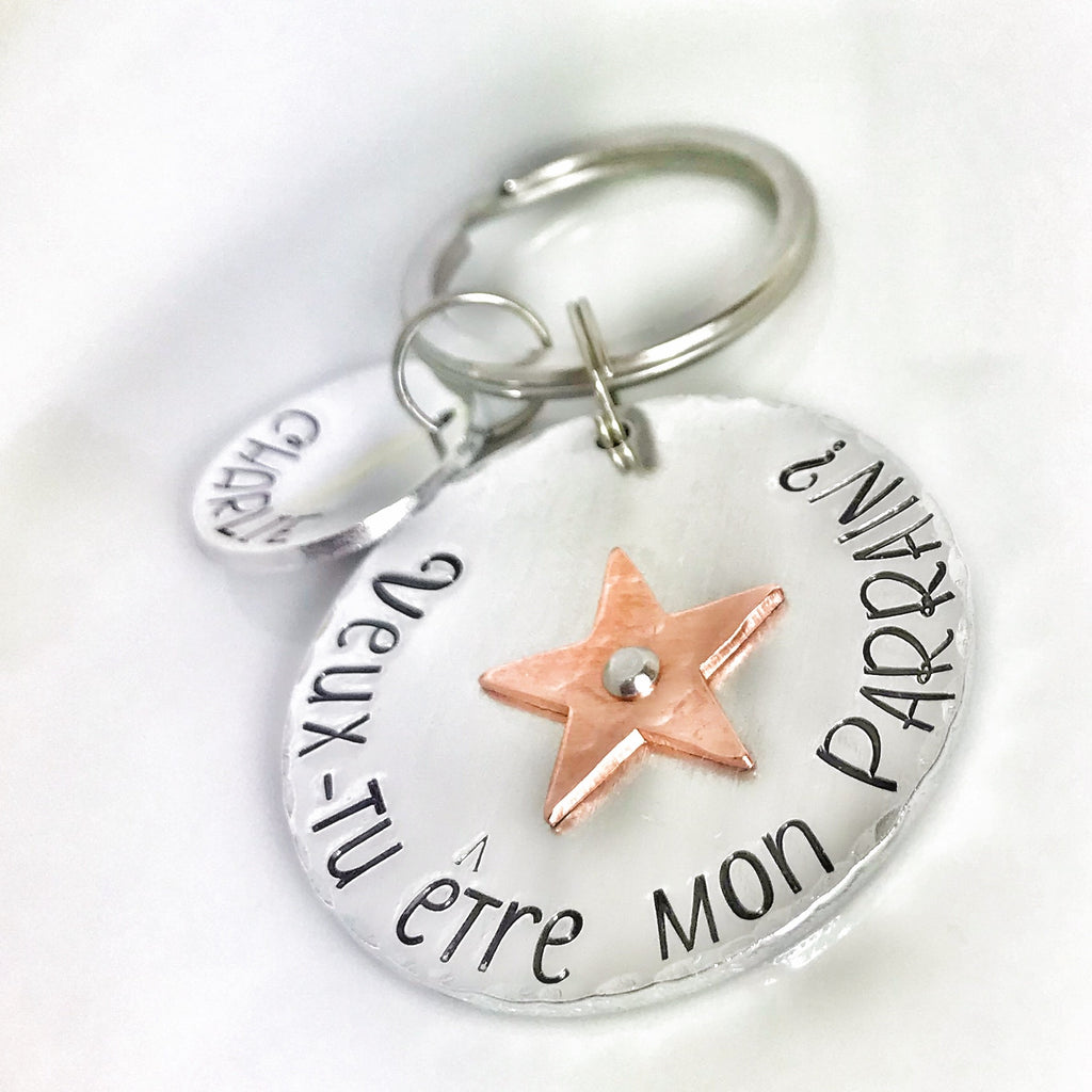 Keychain Do you want to be my godfather?