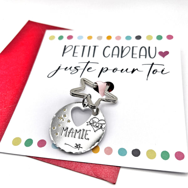 Grandma Gifts, Grandma Keyring, Grandma Announcement, Future Grandma, Pregnancy Announcement, Auntie Auntie Announcement