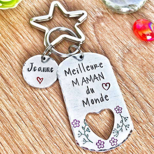 World's Best Mom Keychain