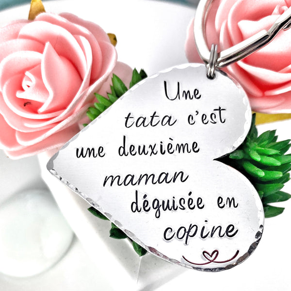 Keyring Auntie Aunt Mom