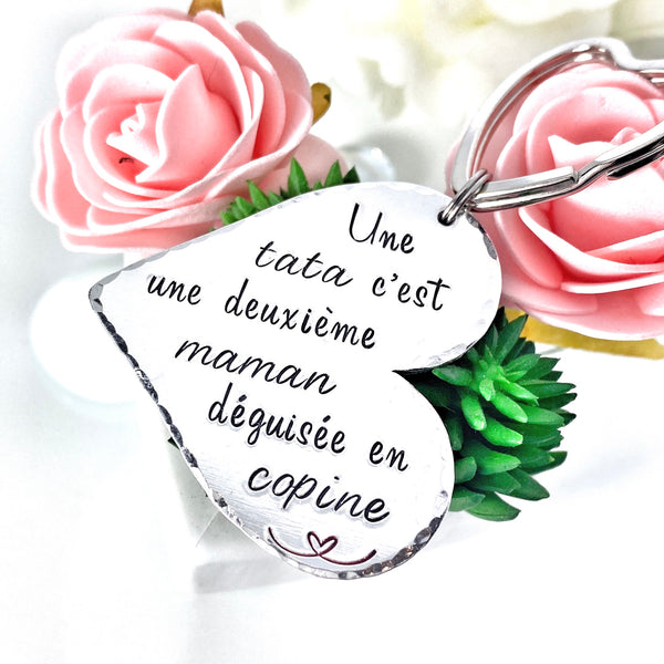 Keyring Auntie Aunt Mom