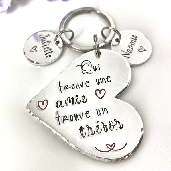 Treasure Friend Keychain