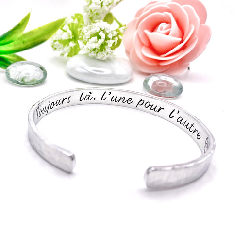 Always There, One for the Other Cuff Bangle