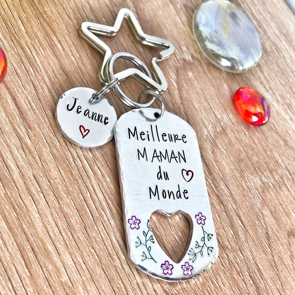 World's Best Mom Keychain