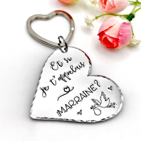 Godmother Request Keychain