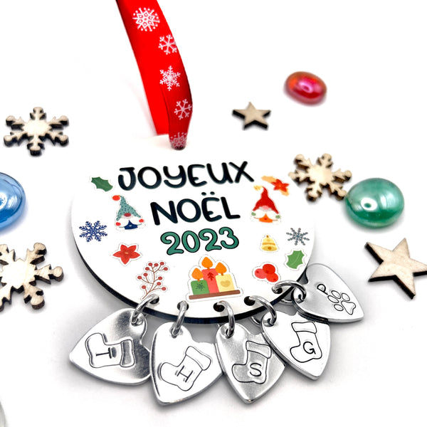Décoration Sapin Noël, Joyeux Noël