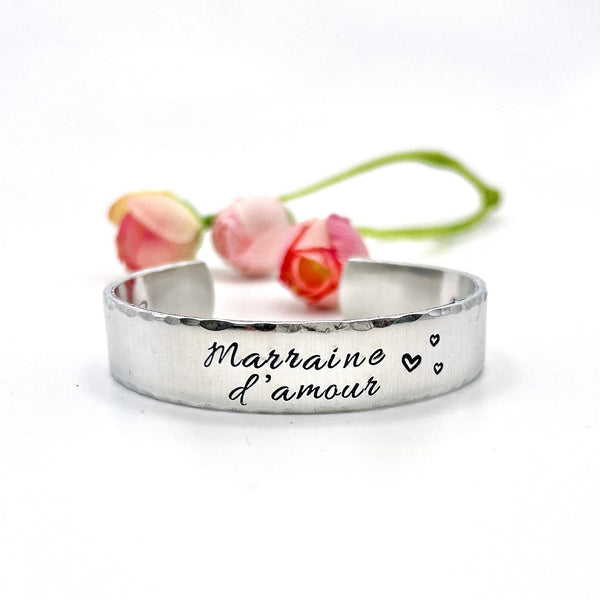 Bracelet Marraine d'Amour, Bijou pour une Marraine