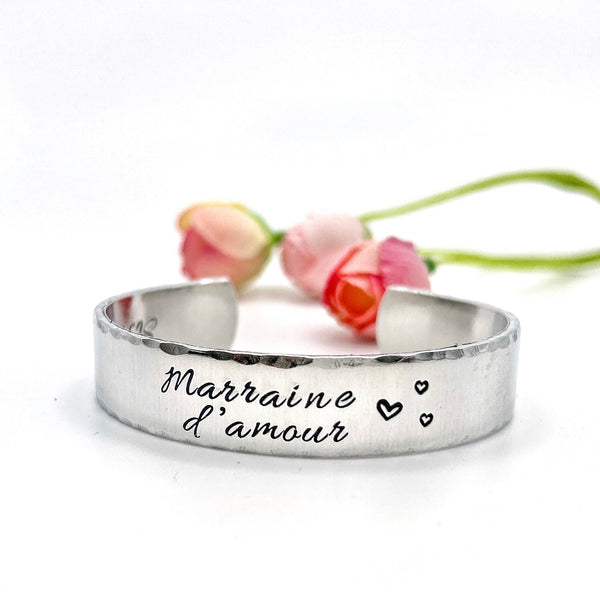 Bracelet Marraine d'Amour, Bijou pour une Marraine