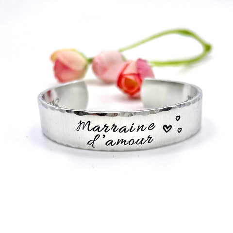 Bracelet Marraine d'Amour, Bijou pour une Marraine