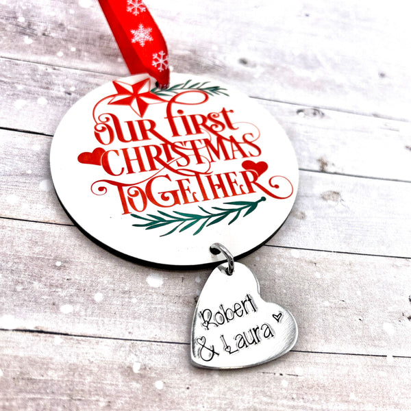 Couples Christmas Tree Ornament