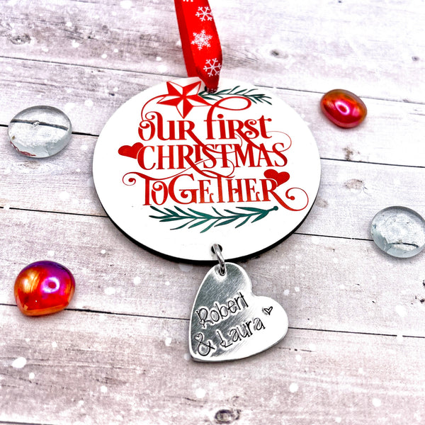 Couples Christmas Tree Ornament