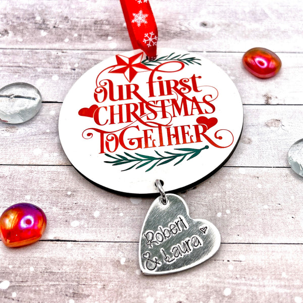 Couples Christmas Tree Ornament