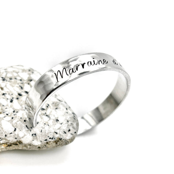 Bracelet Demande Marraine, Cadeau Personnalisé Marraine
