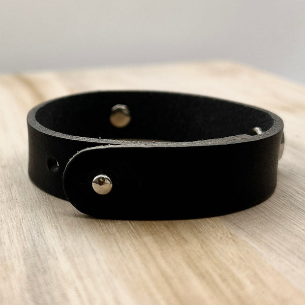 Cadeau Papa, Bracelet en Cuir pour Papa, Bijou Papa
