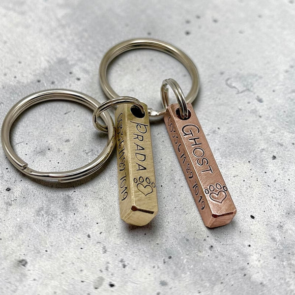 Médaille pour Chien en Cuivre, Barre de Cuivre Personnalisable