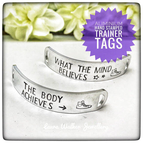 Étiquettes Lacets, Cadeau Coureur, Accessoires Running, Cadeau pour le Marathon, Bijoux Chaussures