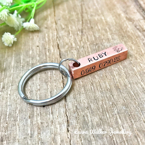 Médaille d'Identité Chien - Barre d'identification pour Chien - Médaille Personnalisée pour Chien