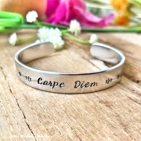 Jonc Carpe Diem, Bracelet Carpe Diem, Bijou Carpe Diem