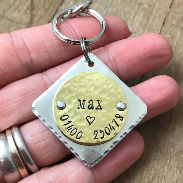 Fait en France, Médaille Personnalisée pour Chien, Médaille d'identification pour Chien