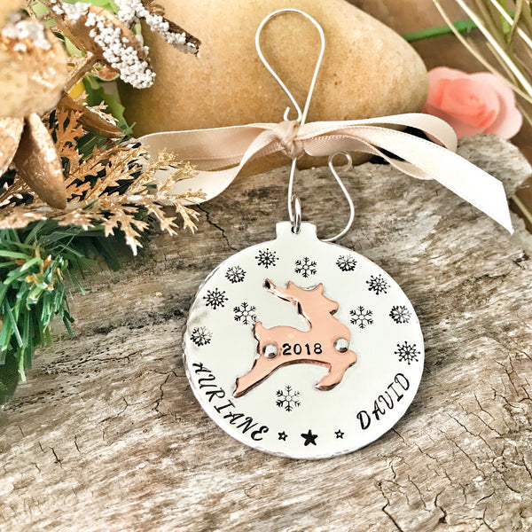 Boule de Noël Personnalisée, Sapin de Noël, Premier Souvenir de Noël