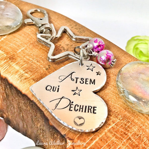 Bijou de Sac ATSEM, Porte Clé ATSEM - Cadeau Fin de l'École ATSEM