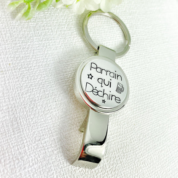 Cadeau Demande Parrain, Décapsuleur Parrain, Veux-tu être mon Parrain'?, Super Parrain