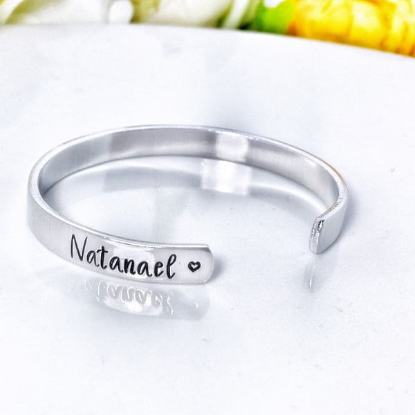Cadeau Nounou, Bijoux Nounou, Nounou en Or, Bracelet Jonc Nounou, Idée Nounou