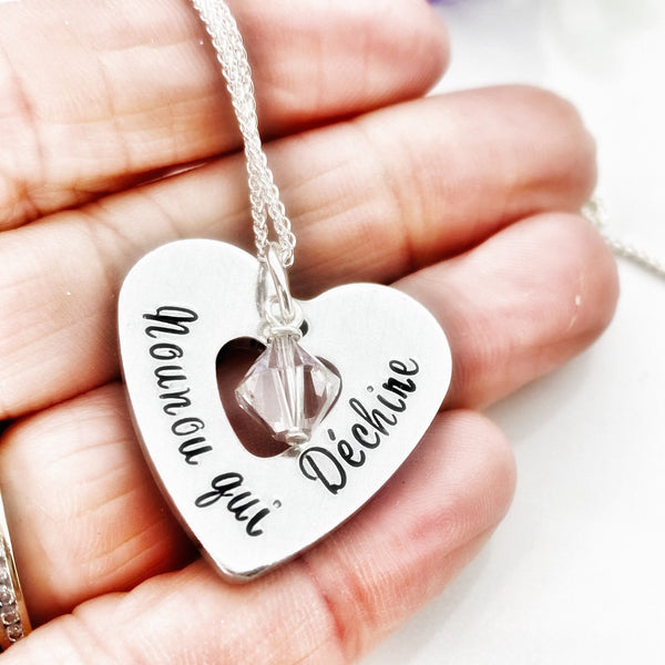 Cadeau Nounou, Bijoux Nounou, Nounou qui Déchire, Collier Nounou