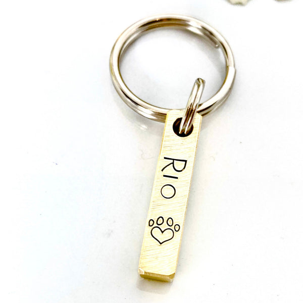 Médaille d'Identité Chien - Barre d'identification pour Chien - Médaille Personnalisée pour Chien