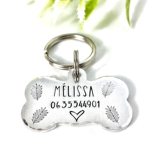 Médaillon de Chien Identité, Médaillon Chien Gravé, Médaillon Chien Personnalisé