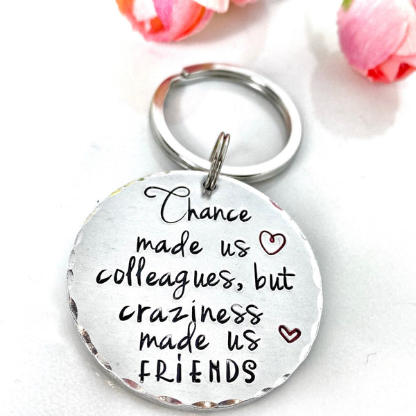 Keychain Work Colleague - Gift Work Friend, Gift Colleague