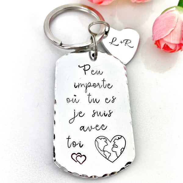 Porte Clé Meilleure Amie, Porte Clé Personnalisé, Cadeau Meilleure Amie, Idée Noël Amie