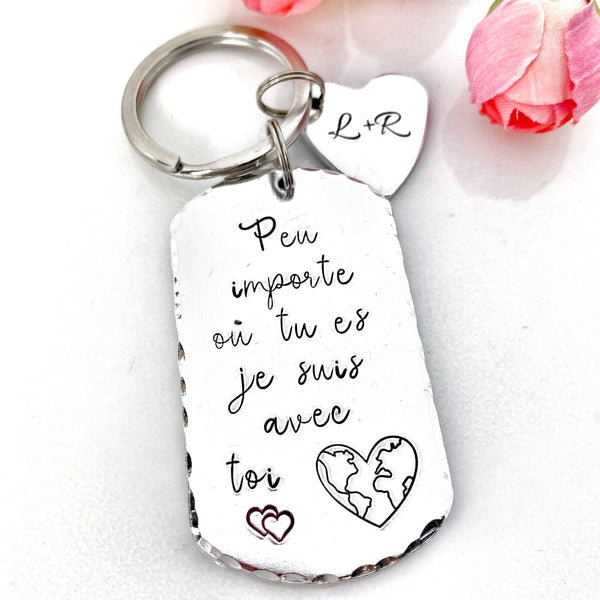 Porte Clé Meilleure Amie, Porte Clé Personnalisé, Cadeau Meilleure Amie, Idée Noël Amie