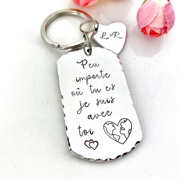 Porte Clé Meilleure Amie, Porte Clé Personnalisé, Cadeau Meilleure Amie, Idée Noël Amie