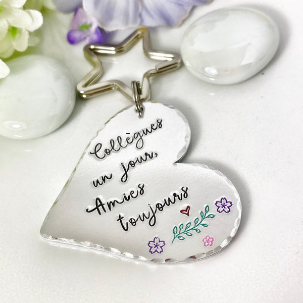 Cadeau Collègue, Porte Clé Collègue, Porte Clef Collègue, Idée Collègue