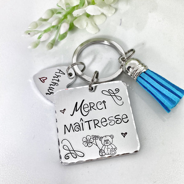 Porte Clé Maîtresse, Cadeau Maîtresse, La Meilleure Maîtresse, Merci Maîtresse